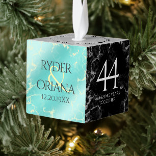 Elegant 44th Turquoise Wedding Jubileum Decoratie