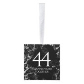 Elegant 44th Turquoise Wedding Jubileum Decoratie (Rechts)