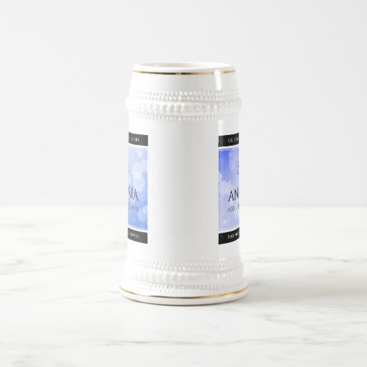 Elegant 45th Sapphire Wedding Jubileum Bierpul (Center)