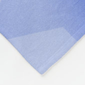 Elegant 45th Sapphire Wedding Jubileum Fleece Deken (Hoek)