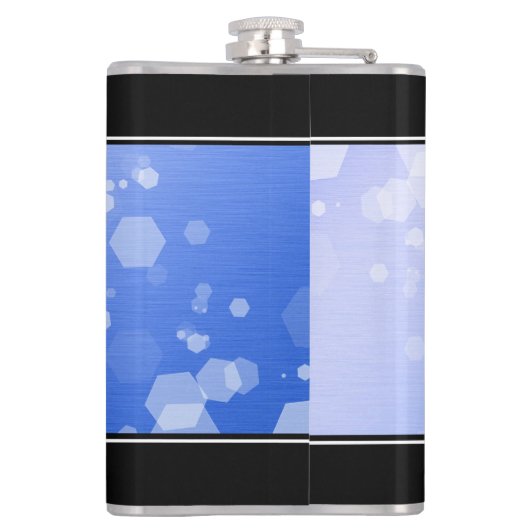 Elegant 45th Sapphire Wedding Jubileum Heupfles (Achterkant)