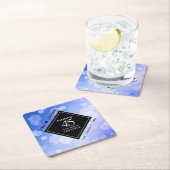 Elegant 45th Sapphire Wedding Jubileum Kartonnen Onderzetters (Insitu)