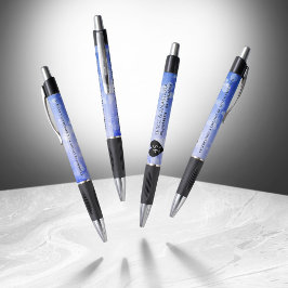Elegant 45th Sapphire Wedding Jubileum Pen