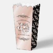 Elegant 46th Pearl Wedding Jubileum Celebration Bedankdoosjes (Achterkant)