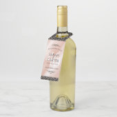 Elegant 46th Pearl Wedding Jubileum Celebration Flessenhanger (Schuin)