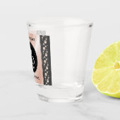 Elegant 46th Pearl Wedding Jubileum Celebration Shot Glas (Rechts)