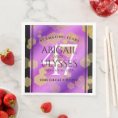 Elegant 47th Amethyst Wedding Anniversary Servet (Insitu)