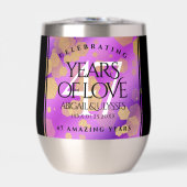 Elegant 47th Amethyst Wedding Jubileum (Voorkant)