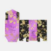 Elegant 47th Amethyst Wedding Jubileum Bedankdoosjes (Uitgevouwen)