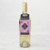 Elegant 47th Amethyst Wedding Jubileum Flessenhanger (Op fles)