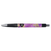 Elegant 48e Amethist Bruiloft Jubileum Pen (Voorkant)