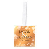 Elegant 49th Copper Wedding Jubileum Decoratie (Voorkant)