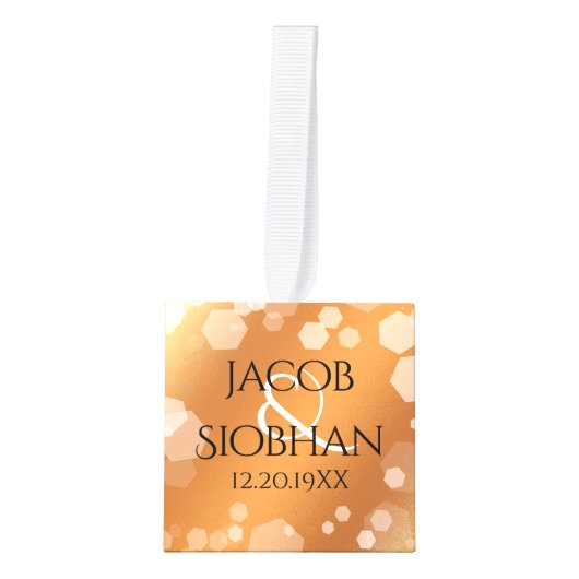 Elegant 49th Copper Wedding Jubileum Decoratie (Voorkant)