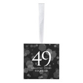 Elegant 49th Copper Wedding Jubileum Decoratie (Rechts)