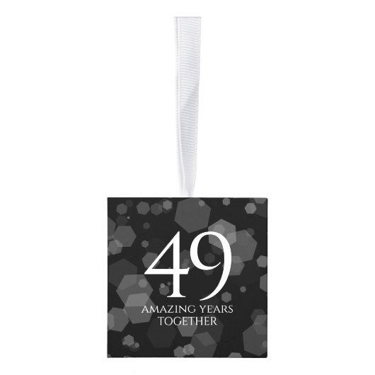 Elegant 49th Copper Wedding Jubileum Decoratie (Rechts)