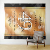 Elegant 49th Copper Wedding Jubileum Wandkleed (In Situ (horizontaal))