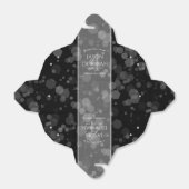 Elegant 4th Linen Wedding Jubileum Bedankdoosjes (Uitgevouwen)