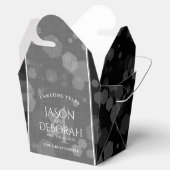 Elegant 4th Linen Wedding Jubileum Bedankdoosjes (Geopend)