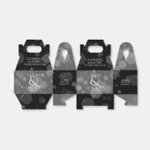 Elegant 4th Linen Wedding Jubileum Celebration Bedankdoosjes (Uitgevouwen)