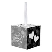 Elegant 4th Linen Wedding Jubileum Celebration Decoratie (Achter hoekig)