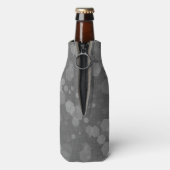 Elegant 4th Linen Wedding Jubileum Celebration Flesjeskoeler (Fles Achterkant)