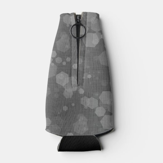 Elegant 4th Linen Wedding Jubileum Celebration Flesjeskoeler (Achterkant)