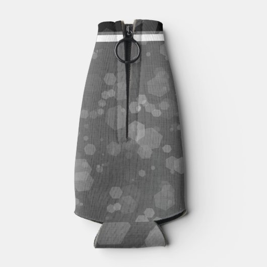 Elegant 4th Linen Wedding Jubileum Celebration Flesjeskoeler (Achterkant)