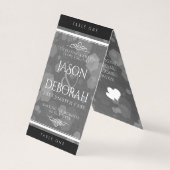 Elegant 4th Linen Wedding Jubileum Celebration Kaart (Voorkant)