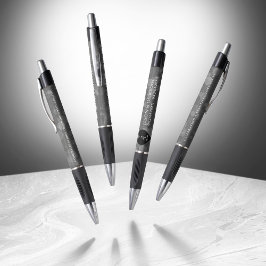 Elegant 4th Linen Wedding Jubileum Celebration Pen