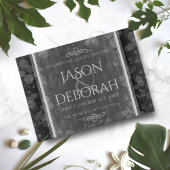 Elegant 4th Linen Wedding Jubileum Celebration Snijplank