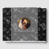 Elegant 4th Linen Wedding Jubileum Gastenboek (Achterkant)