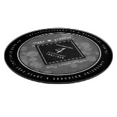 Elegant 4th Linen Wedding Jubileum Snijplank (Hoek)