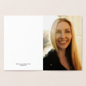 Elegant 50 en geweldige 50e verjaardag folie kaarten (Binnen)