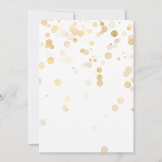 Elegant 50 & Fabulous Gold en Roze Birthday Kaart (Achterkant)