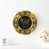 Elegant 50e Golden Jubileum Grote Klok (Huis)