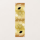 Elegant 50e Golden Wedding Jubileum Table Card Kaart (Binnenkant ongevouwen)