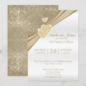 Elegant 50e Jubileum Kaart (Voorkant / Achterkant)