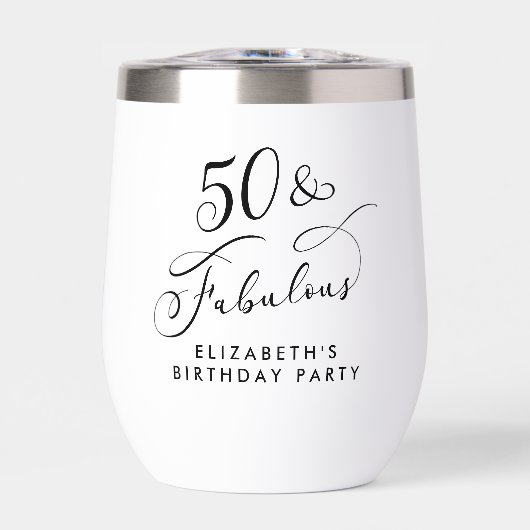 Elegant 50th Birthday Party (Voorkant)