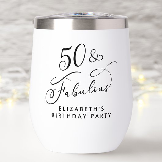 Elegant 50th Birthday Party