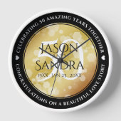 Elegant 50th Golden Wedding Jubileum (Voorkant)