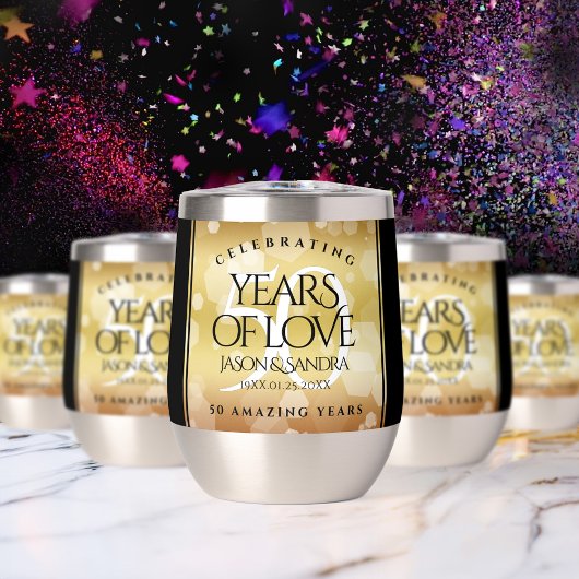 Elegant 50th Golden Wedding Jubileum