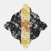 Elegant 50th Golden Wedding Jubileum Bedankdoosjes (Uitgevouwen)