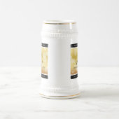 Elegant 50th Golden Wedding Jubileum Bierpul (Center)