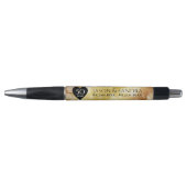 Elegant 50th Golden Wedding Jubileum Pen (Voorkant)