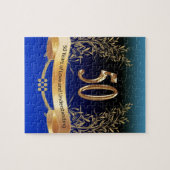 Elegant 50th Wedding Jubileum Gifts Legpuzzel (Horizontaal)