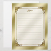 Elegant 50th Wedding Jubileum Guest (Voorkant / Achterkant)