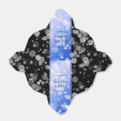 Elegant 51st Sapphire Wedding Jubileum Bedankdoosjes (Uitgevouwen)