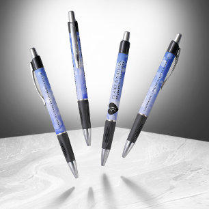 Elegant 51st Sapphire Wedding Jubileum Pen