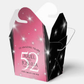 Elegant 52nd Star Ruby Wedding Jubileum Bedankdoosjes (Geopend)