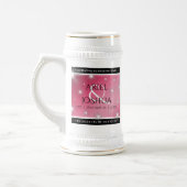 Elegant 52nd Star Ruby Wedding Jubileum Bierpul (Links)